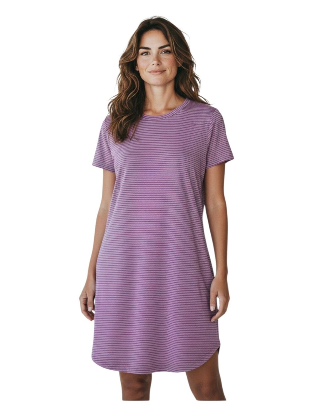 Vineyard Vines Womens Blue Pink Striped Preppy Coastal Sankaty Dress Size XL
